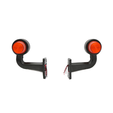 Set of LED-neon side marker lamps with arm 12-24V red/yellow FR0148R/Y Breckner Germany