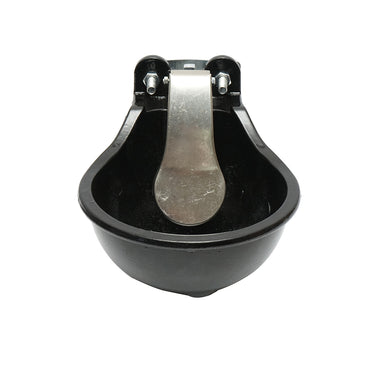 Cast iron water trough with stainless steel tongue and mounting accessories 1.5L Breckner Germany