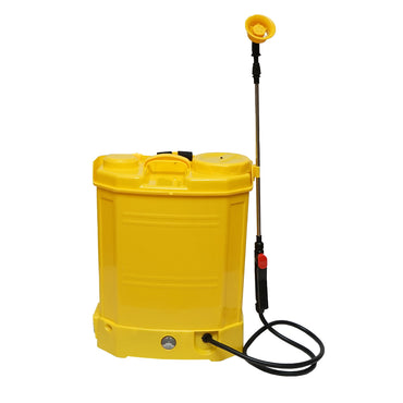 Electric spraying pump with 3 nozzles, 16L tank, 12V/8Ah battery, flow rate 3.1 l/min
