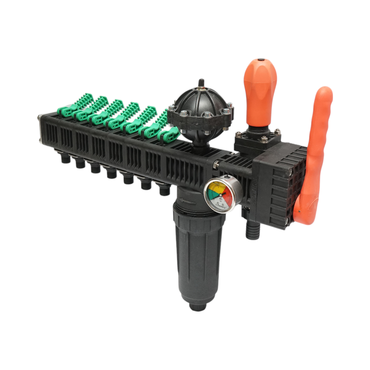 Herbicide distributor with 7 horsepower, filter and glycerin manometer 25 bar