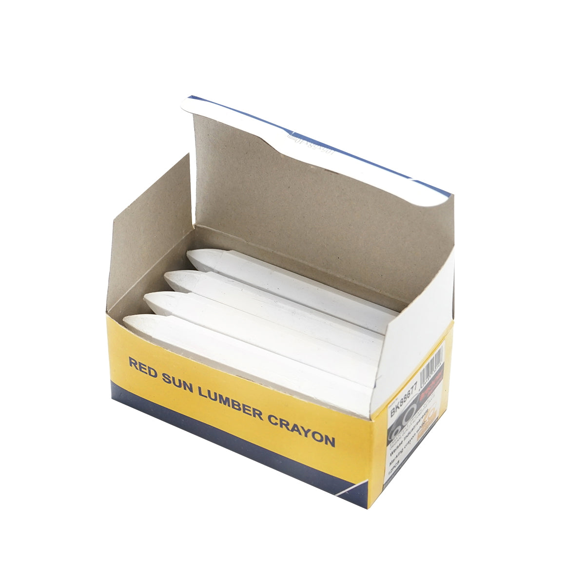 White vulcanization crepe 12 pcs/box markers, industrial