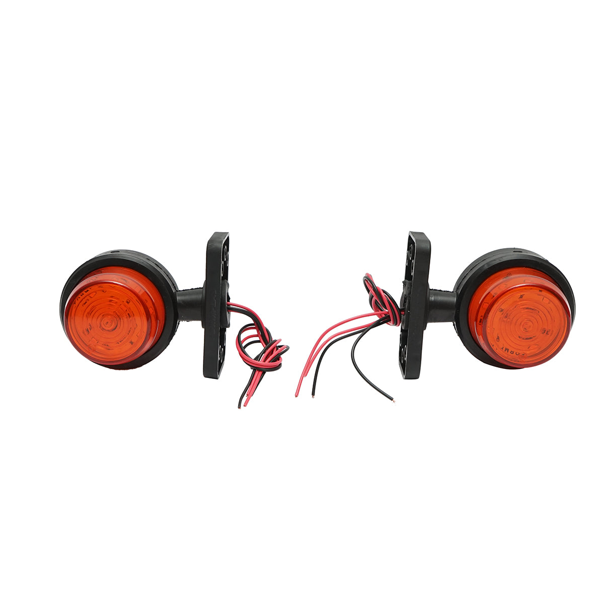 Side lamp, LED rotating outline 12-24V, yellow-red FR0237 Breckner Germany