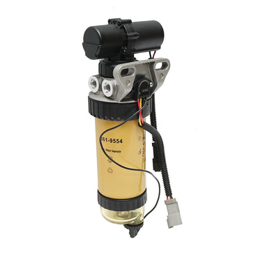 Fuel filter battery with water separator and pump for JCB, PERKINS OEM P551426, 32925694, 32921001, WK8113, 26560920