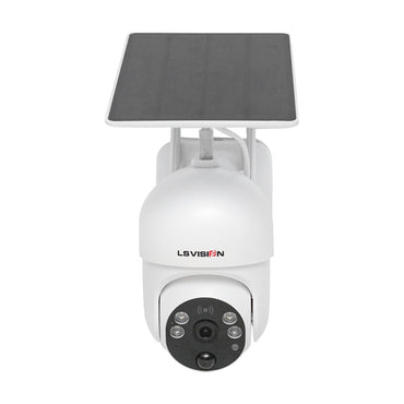 4G surveillance camera with SIM card slot, rotating with a 3.5W solar panel, PTZ, 4G 1080P HD