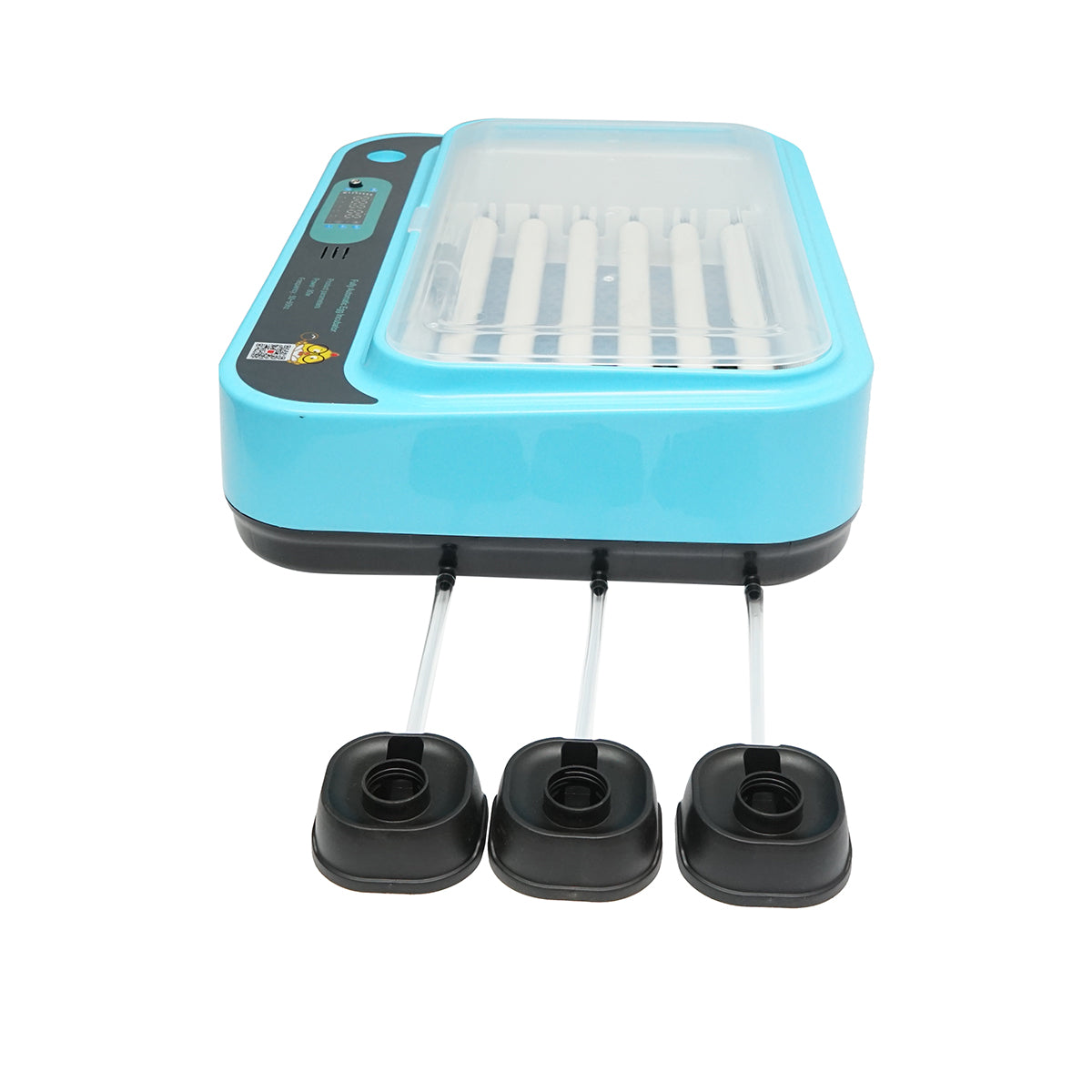 Automatic incubator 36 eggs 80W, 12V-220V, automatic rotation, temperature control, humidity, electronic display