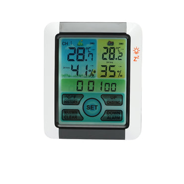 Wireless indoor and outdoor digital thermometer and hygrometer