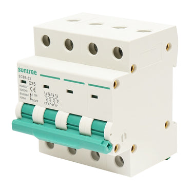 Automatic circuit breaker 4P, 25A 400VAC Suntree