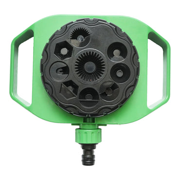 Stationary sprinkler with 5 functions