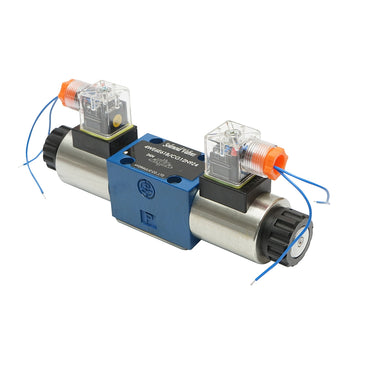 Directional solenoid valve 12VDC 25W for 6 ways flow control hydraulic installations HDQX126J 4WE6J61B CG12N9Z4