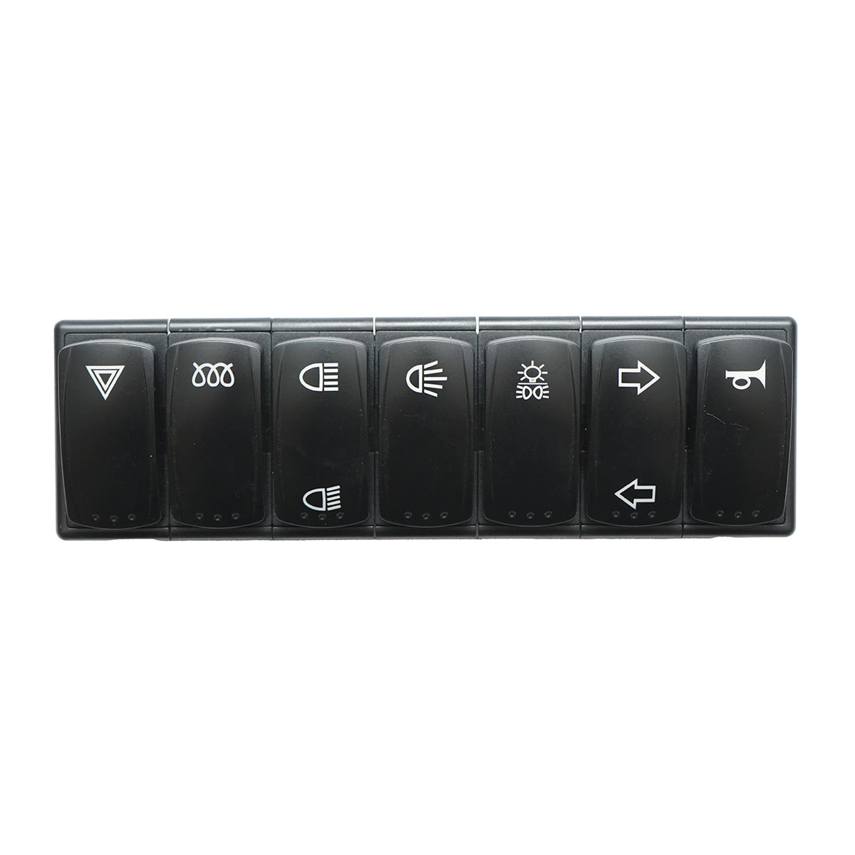 Control panel, 7-button universal switch