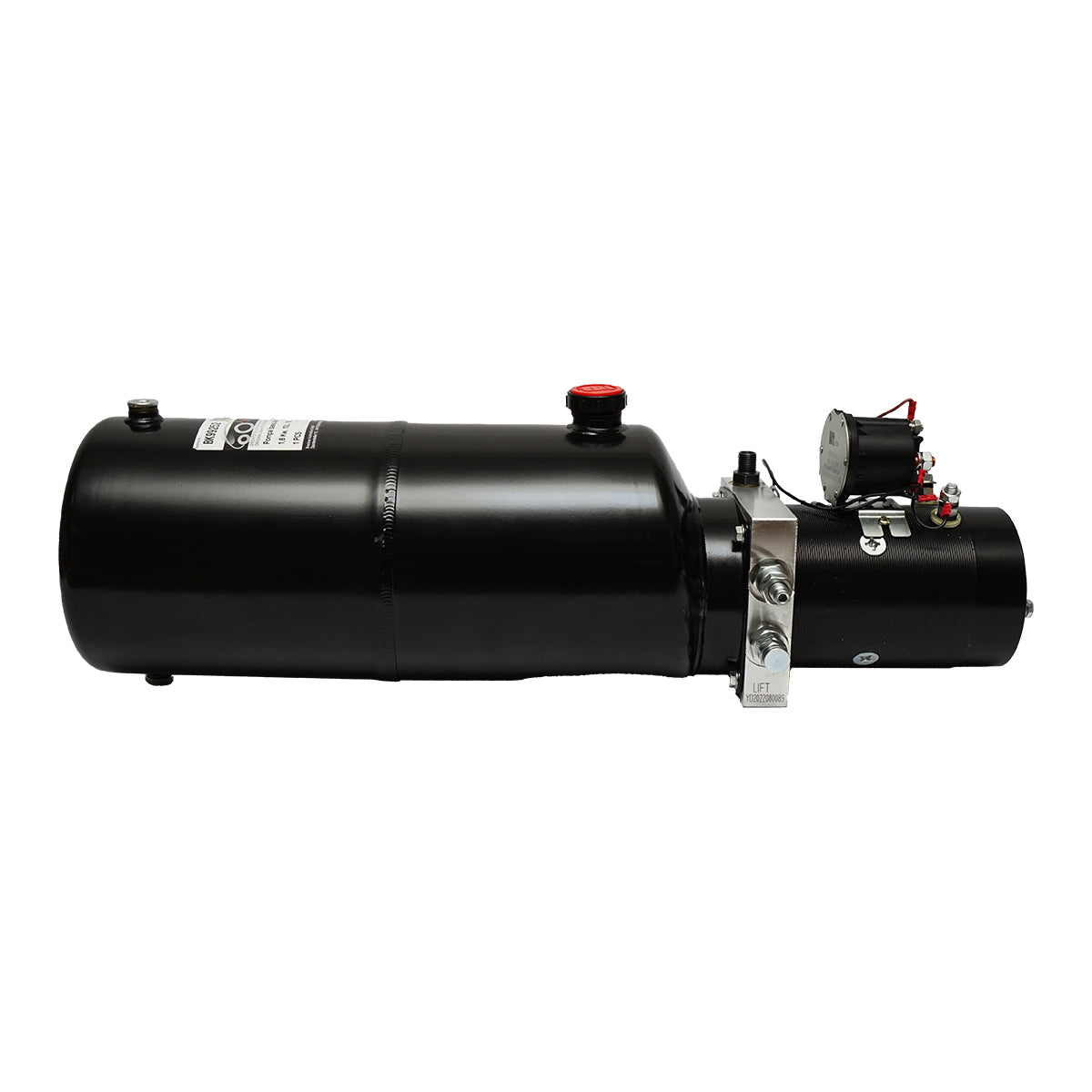 12V tipping pump, 1.6kW 160 bar with 10L metal tank Breckner Germany