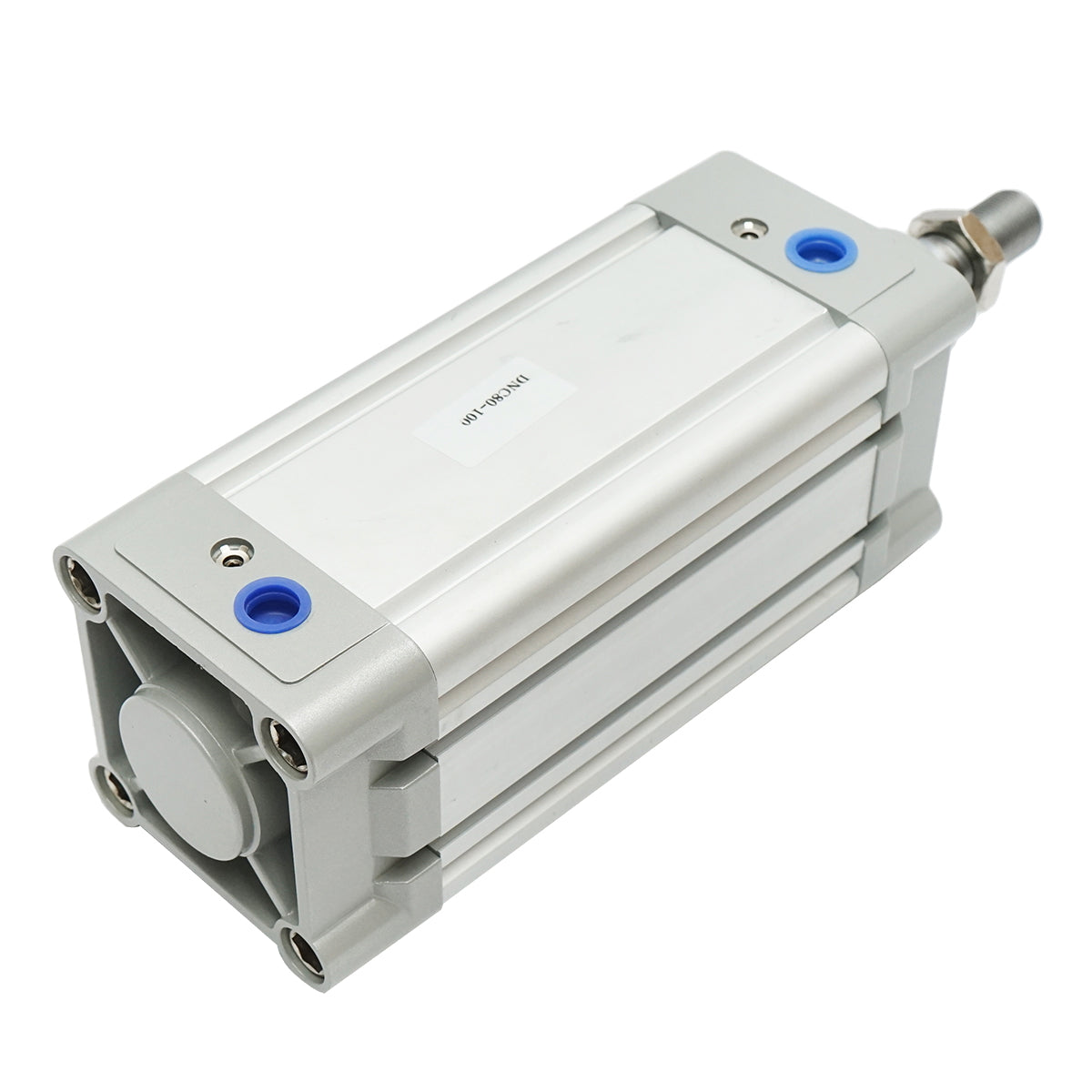 Aluminum pneumatic cylinder diameter 80mm, stroke 100mm