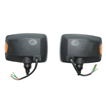 Set of headlamp type lamps with right and left signaling 12V HR-A-023 Breckner Germany