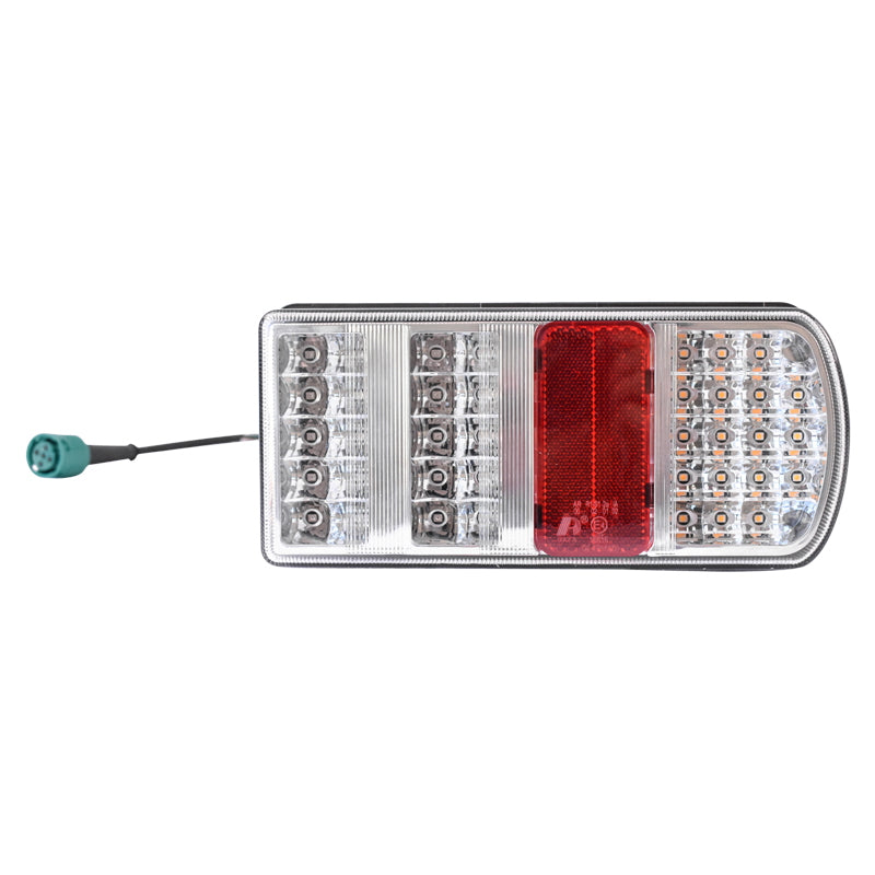 Set of LED rear lights for truck 12V E-mark 227x106x55mm