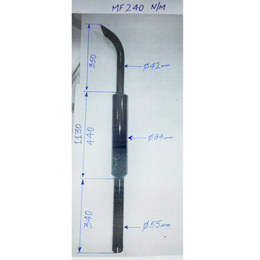 Exhaust muffler for Massey Ferguson 240 N/M