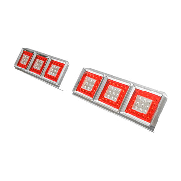 Rear truck LED lights without signaling 598x220, 12/24V Breckner Germany