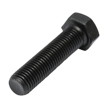 Black screw with hexagonal head DIN 933 M20x80 G10.9 25 pcs/bag