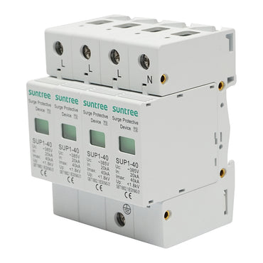 Surge protector with signaling 4P ACSPD 380VDC, 2040KA Suntree