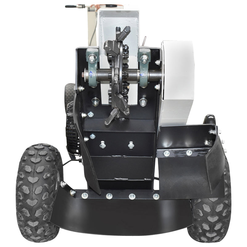 Gasoline stump milling machine 15HP Trencher