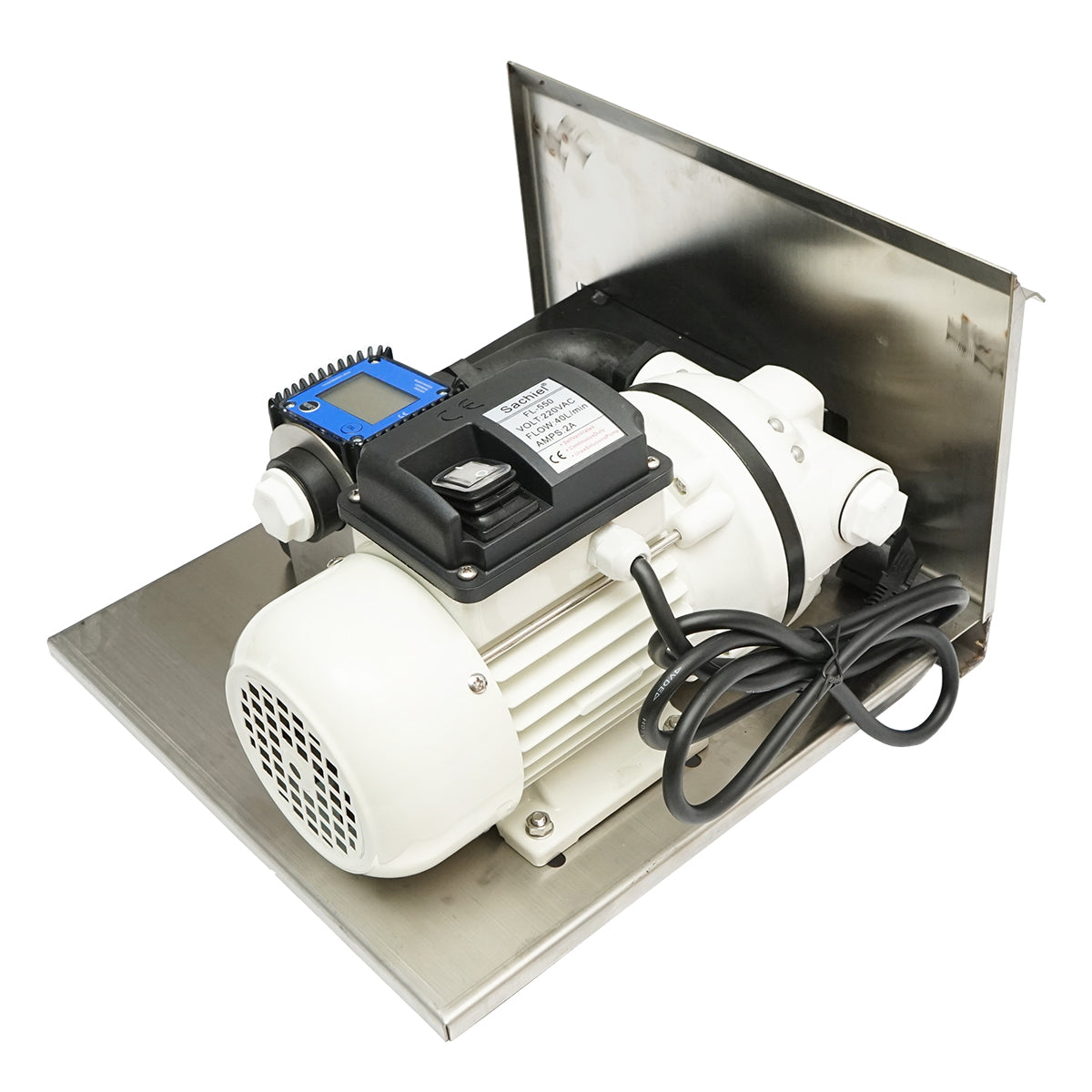 AdBlue transfer pump 220V, 440W 40L/min with hose and nozzle