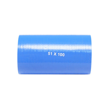Cooling hose straight 51x100mm silicone with textile insert Breckner Germany