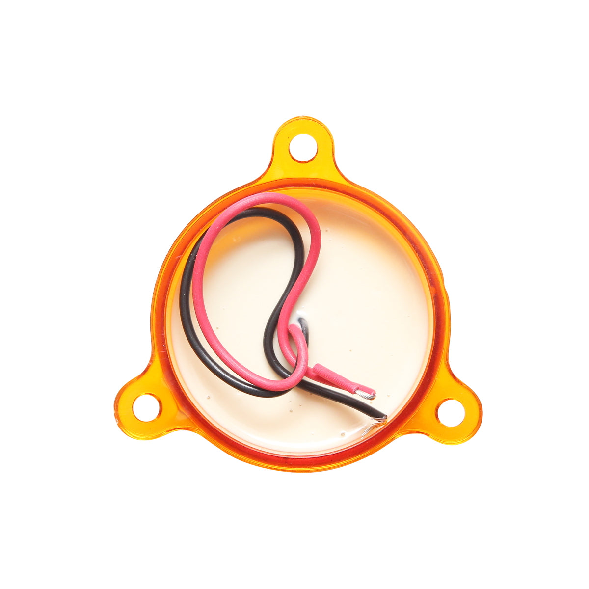 Universal round LED lamp 12/24V yellow Breckner Germany