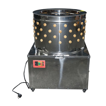 Stainless steel bird plucker 2200W, 220V maximum capacity of 6 birds, 157 fingers, 240 r/min IP68