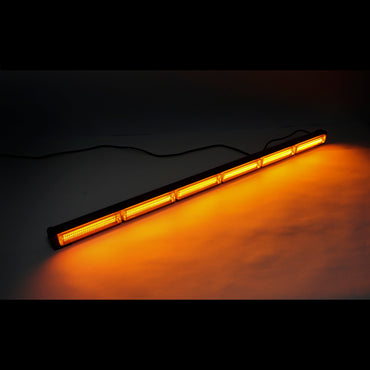 Stroboscopic projector with 6 modules 12-24V yellow Breckner Germany