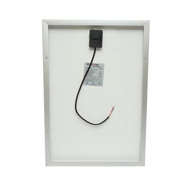 40W photovoltaic monocrystalline solar panel with a 90cm connection cable and maximum voltage of 18V 570x400x25mm Breckner Germany