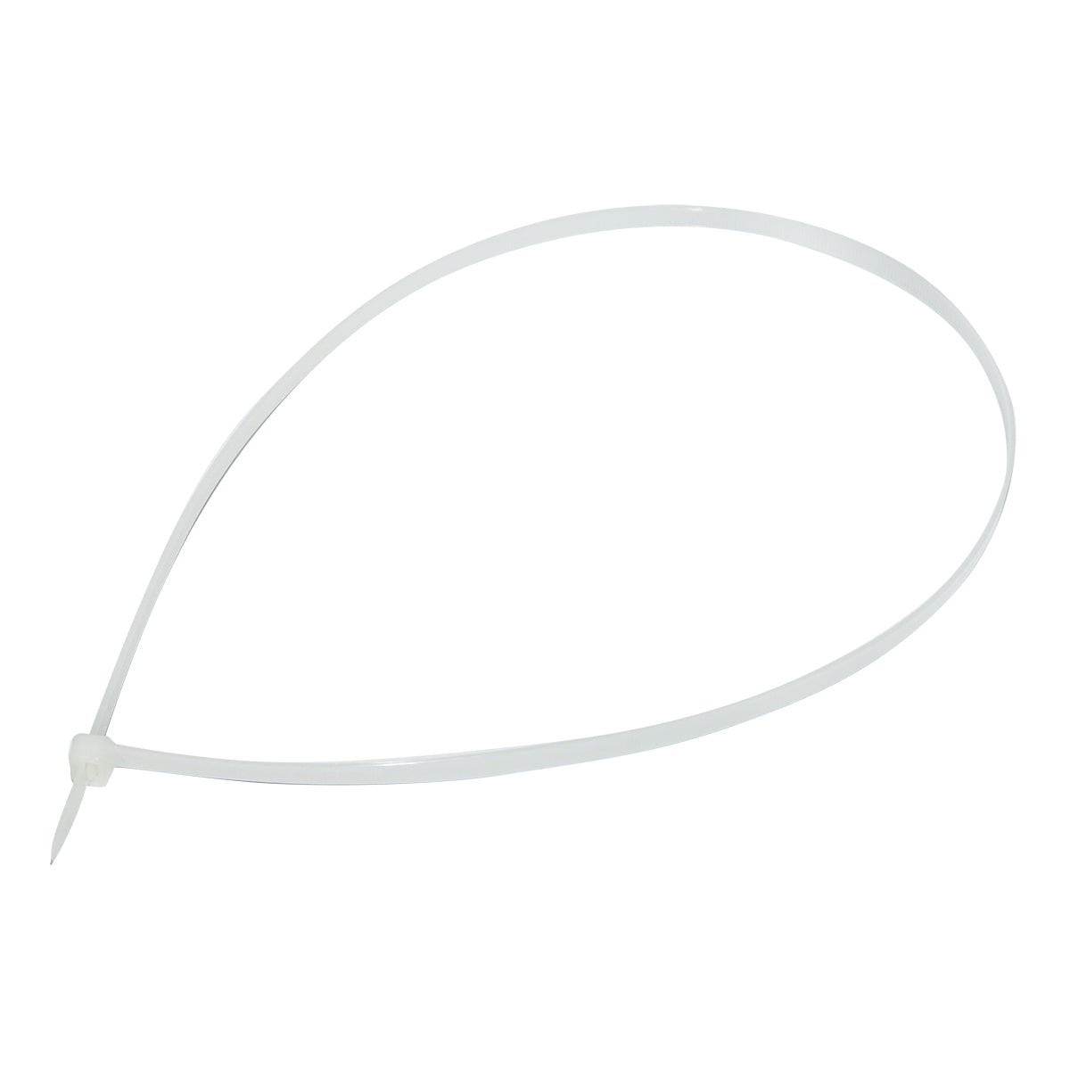 Facets, plastic collar 9x900mm white set of 100 pcs Breckner Germany