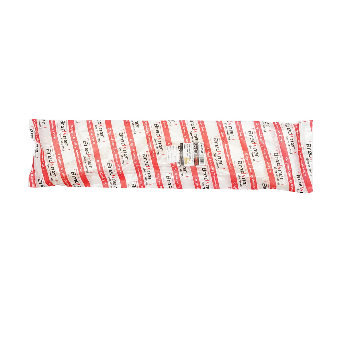 Facet, plastic collar 3.6x3800mm, white, set of 100 pieces Breckner Germany