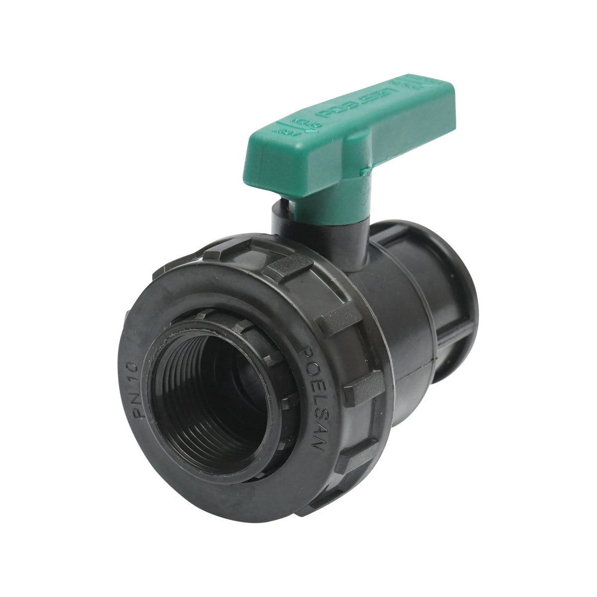 Valve equal to ball and internal thread D1x1 toll, PN10, for irrigation systems