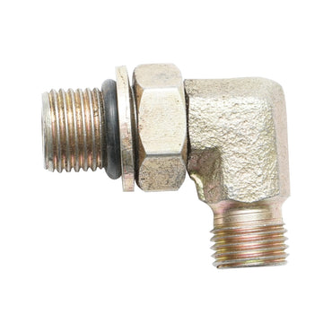 90 degree hydraulic adapter for JCB OEM code 816/90618, 816/13383, 332/R7492, 332/R5971, 816/90199 Breckner Germany