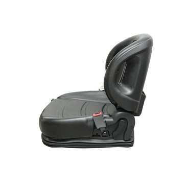 Universal seat with belt for agricultural or industrial machines, forklift