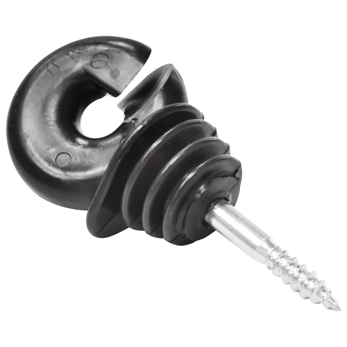 Compact ring insulator for 6mm electric fence 89x40mm Mezofarm