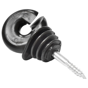 Compact ring insulator for 6mm electric fence 89x40mm Mezofarm