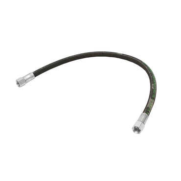 2SN pressure hose DN10 certified with hydraulically fixed ends L=800mm M20