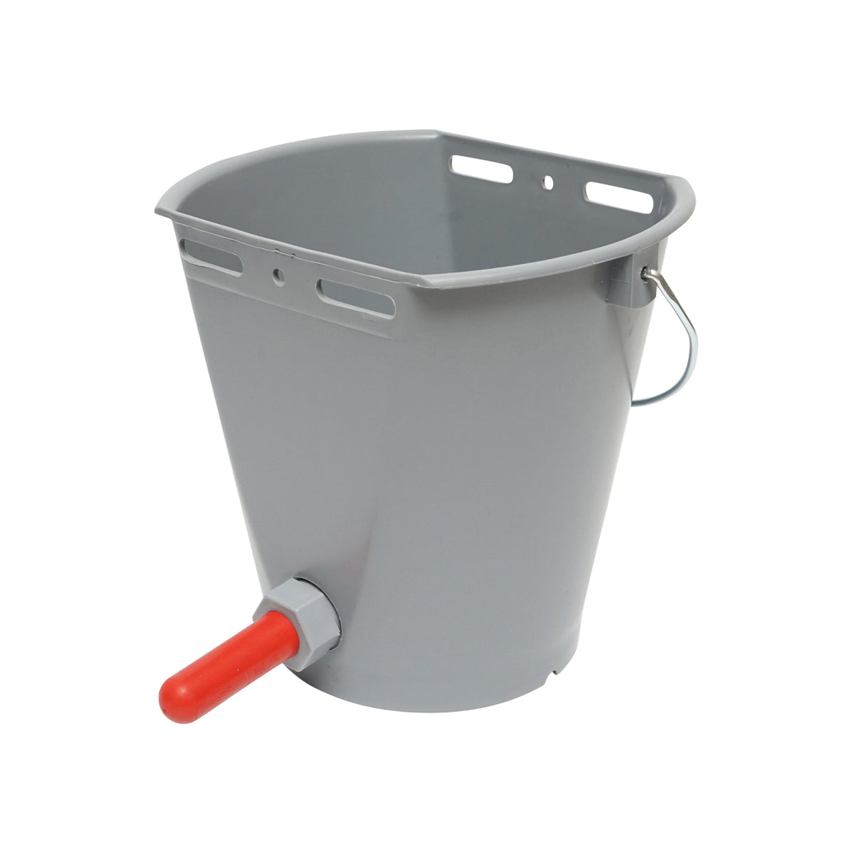 Water feeder - 8L bucket with 1 nipple for feeding calves