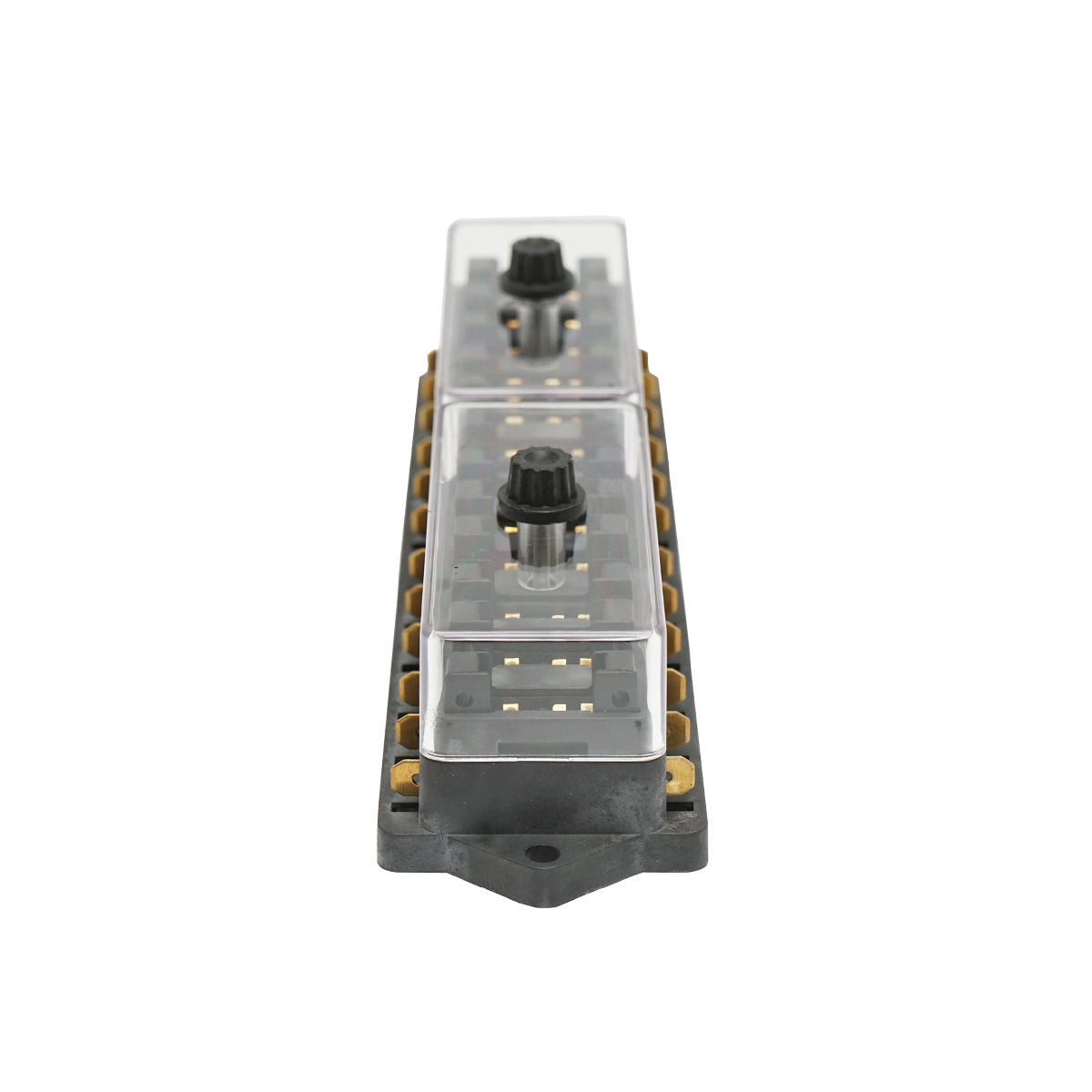 Flat fuse box with 12 slots Breckner Germany