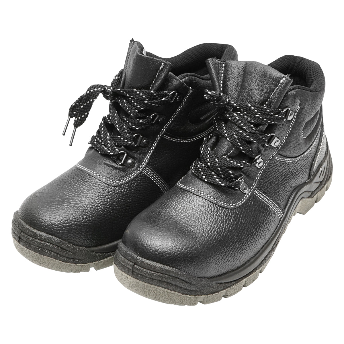 Work boots size 44 with a toe cap and steel sole insert 5003