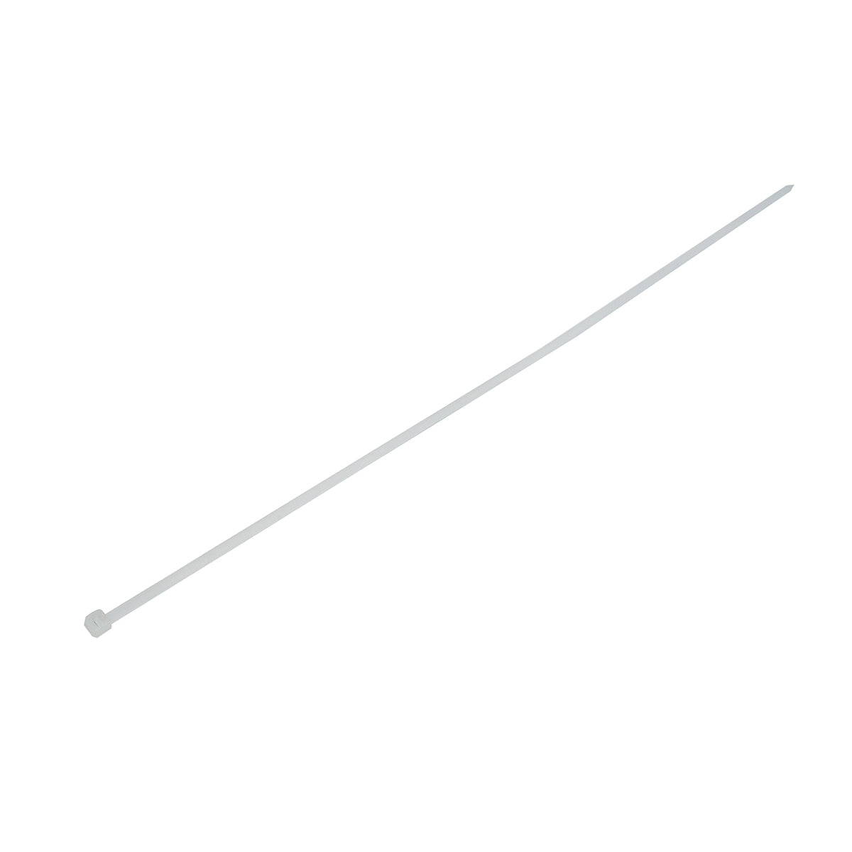 Facet, plastic collar 3.6x300mm, white, set of 100 pieces Breckner Germany