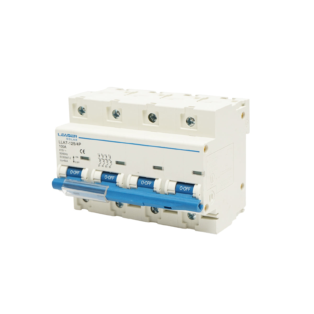 Automatic circuit breaker 4P-100A-415VAC Leader