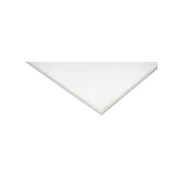 Polyamide plate, polyoxymethylene-polyacetal POM white 1000x500x35mm 35.7 Kg