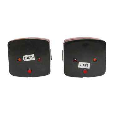 Set of rectangular rear lights left/right for John Deere, Deutz Fahr, Renault Fendt 2377139KZ, 2377138, UC 1001-49