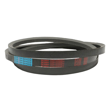 Trapezoidal transmission belt C 22x14x2650 LA Breckner Germany