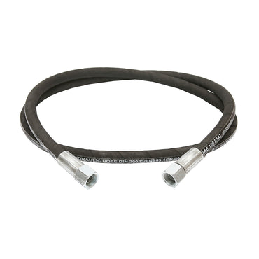 Pressure hose 2SN DN10 certified with hydraulically fixed ends L= 1800mm (Reduction M20X20)