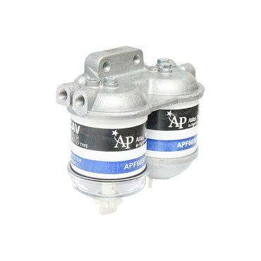 Double fuel filter battery for Massey Ferguson, Perkins, Fiat, UTB OEM 1446891M91