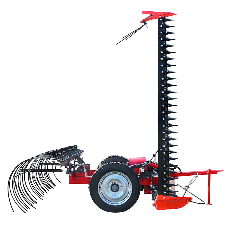 Side mower with rake 9GBL-2100 hydraulic with cardan