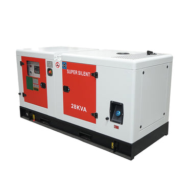 Three-phase electric generator 28KVA, 230/400V with Ricardo N4100DS-30KW diesel engine and 100A ATS