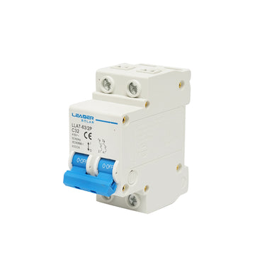 Automatic circuit breaker type 2P-32A-415VAC Leader